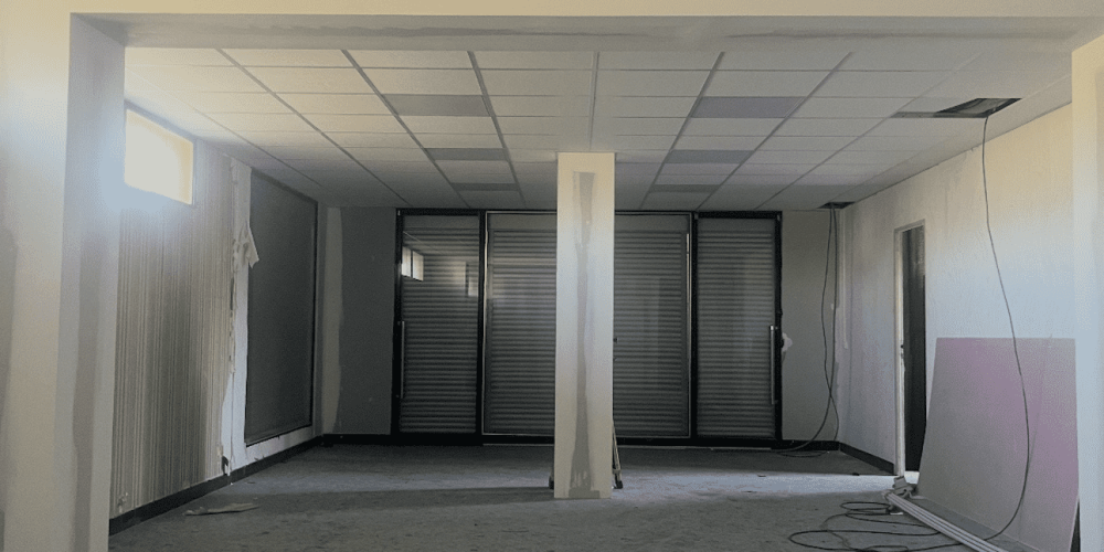 Faux plafond démontable à Tarbes par CRÉAPlâtre